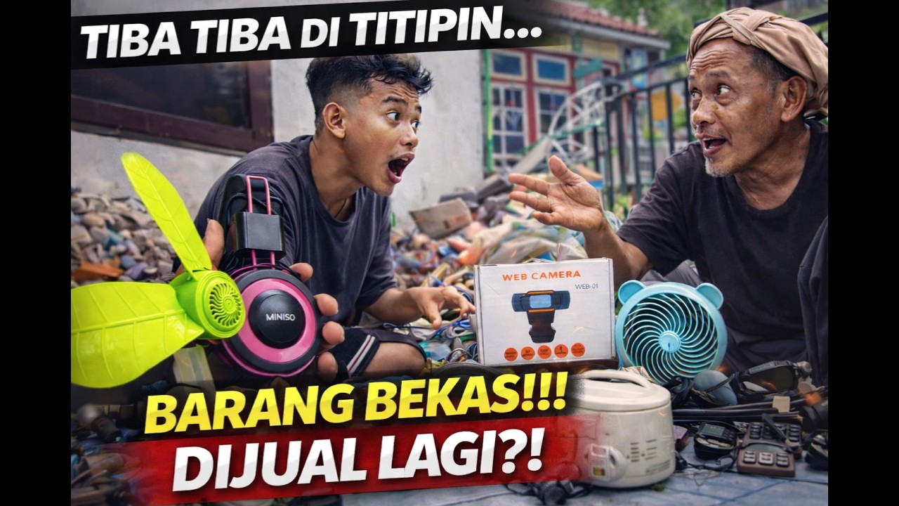 Modal 0 Rupiah?! Dititipin Barang Bekas Sama Tetangga, Untung atau Rugi?
