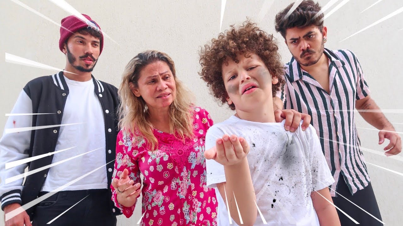 O MENINO DE RUA - Historinha em Português Completa (Isaac do VINE)