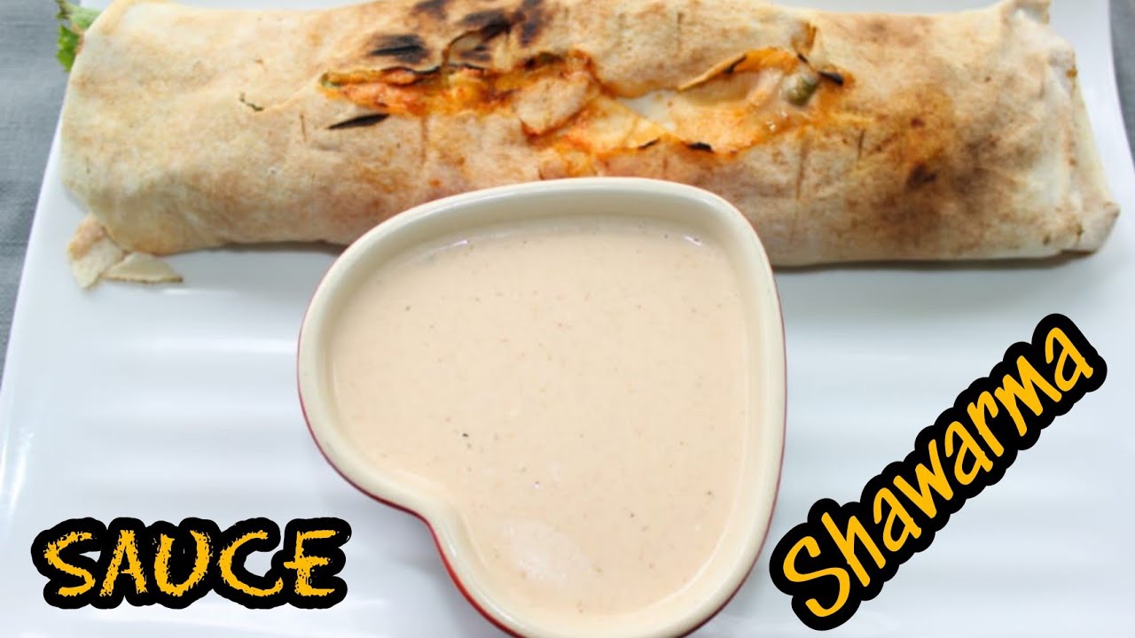 Comment faire une sauce Shawarma ou sauce kebab/ the best shawarma sauce recipe.