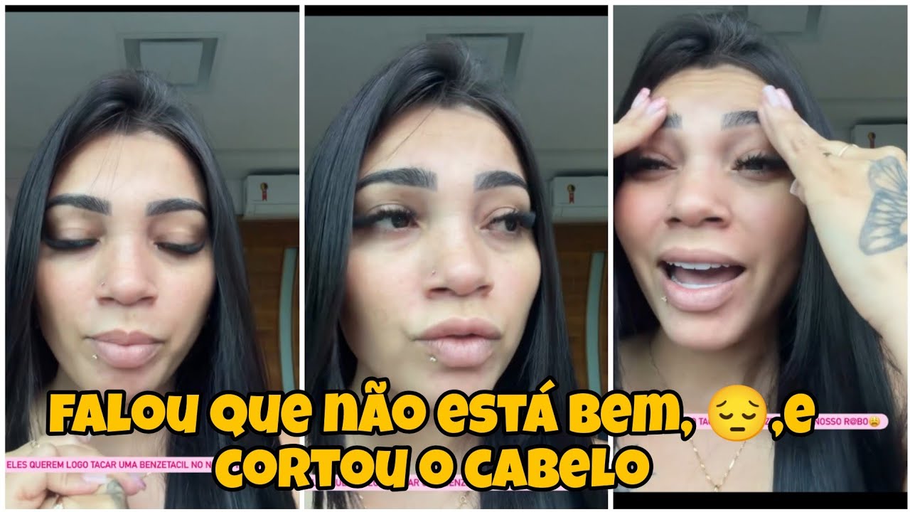 Josi cortou o cabelo e o Milson foi lá e fez um almoço delícia, ela não tá bem