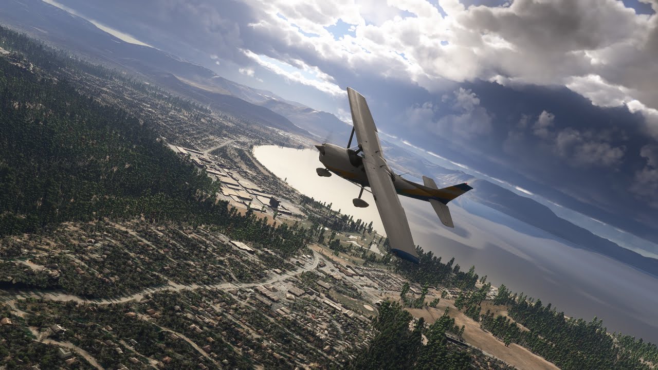 MS Flight Simulator 2024 | When Lake Tahoe ATC Works: Enjoy The Flight | Rank S