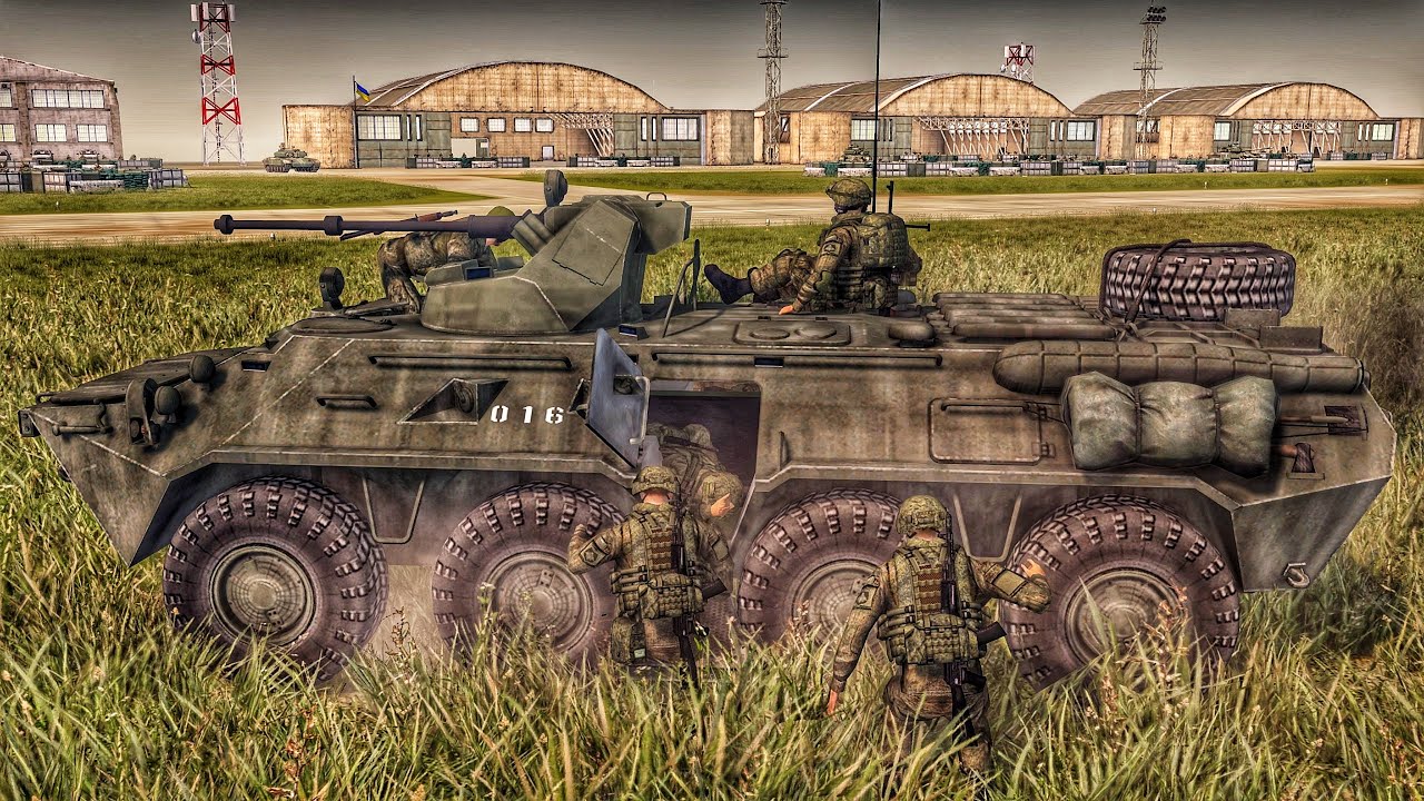 UKRAINE AIRPORT UNDER SIEGE- MOWAS2 Battle Simulator