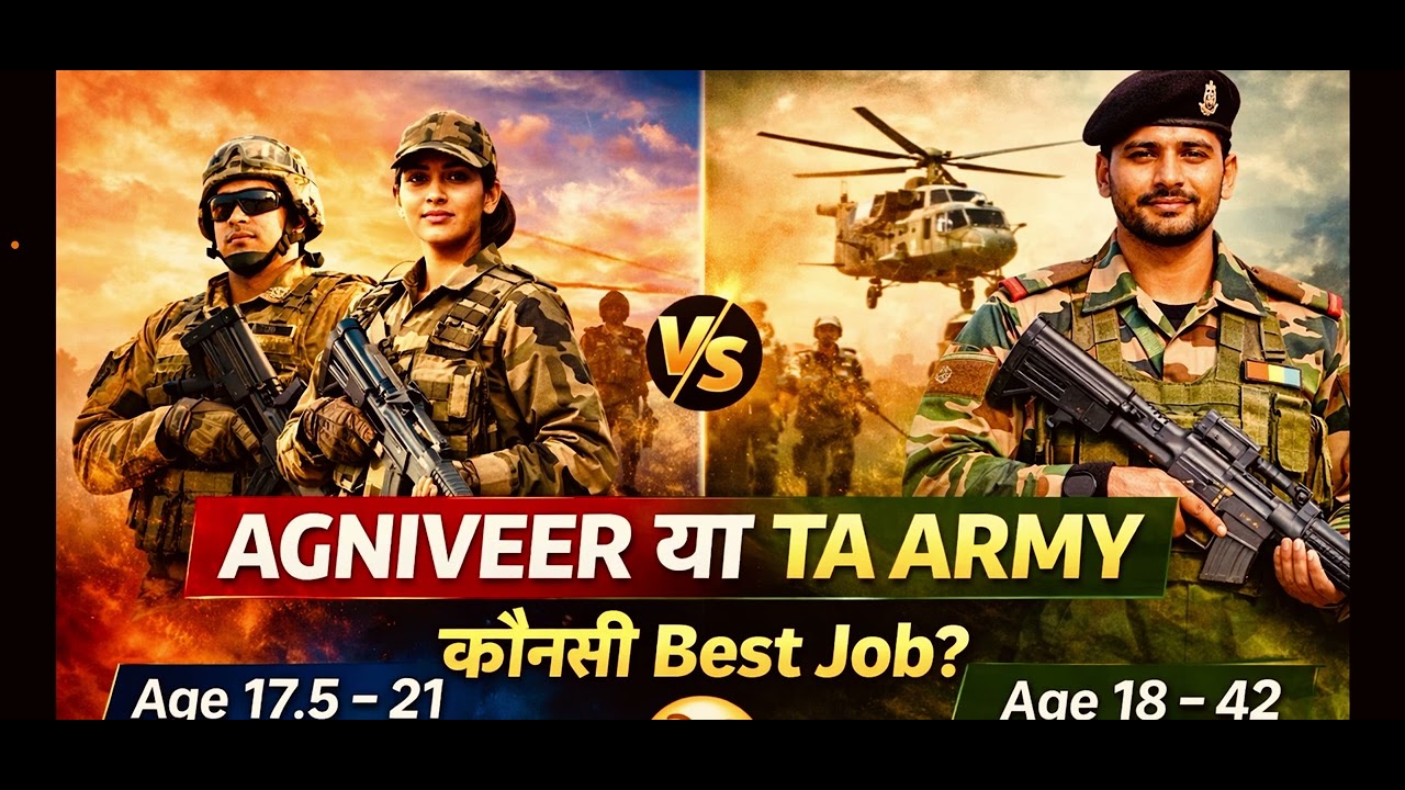 Agniveer or TA Army? | Best Army Job in 2026 || TA Army vs Agniveer | Age, Salary, Service & Future