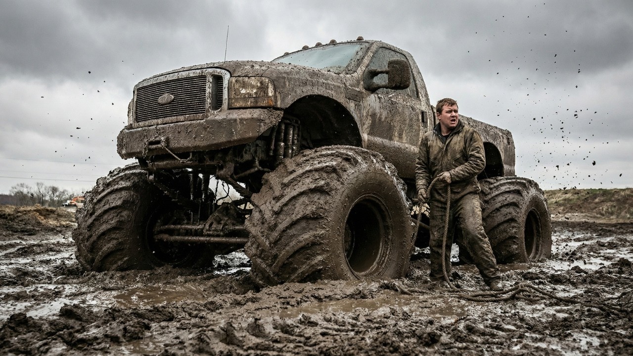 ASMR Car Restoration | From Mud Pit to Glory – FULL Monster Truck Restoration