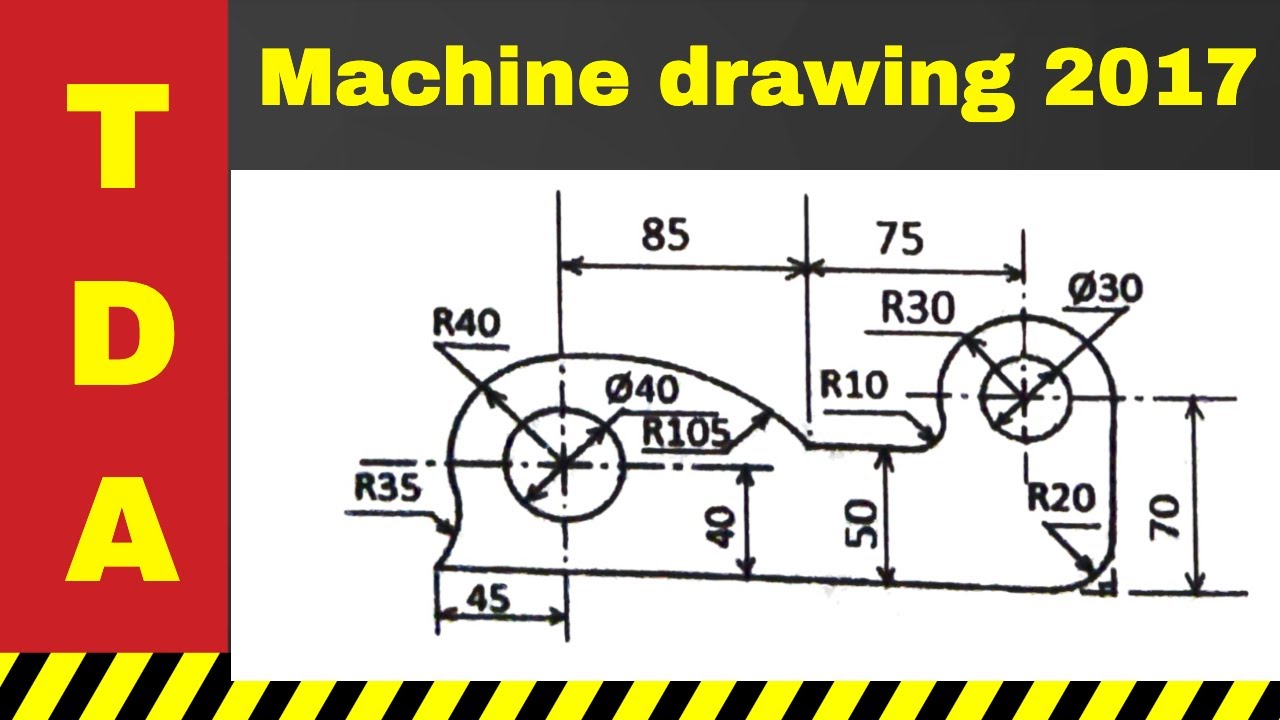 Machine drawing ICSE TDA 2017 Q1