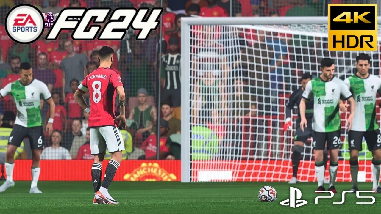 EA FC 24 - Manchester United vs Liverpool | UEFA Champions League | Gameplay PS5™ [4K HDR 60FPS]