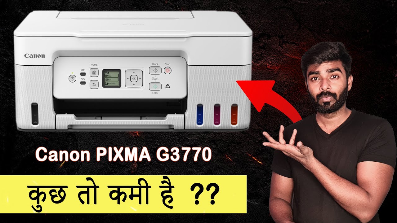 Canon G3770 Printer Review | Paisa Vasool Ya Nahi?