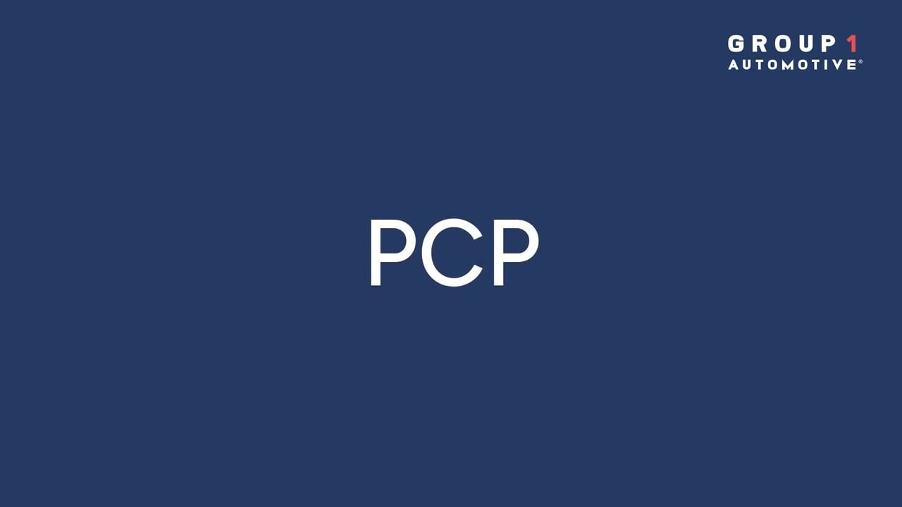 Group 1 Automotive &mdash; Персональный контракт на покупку (PCP)