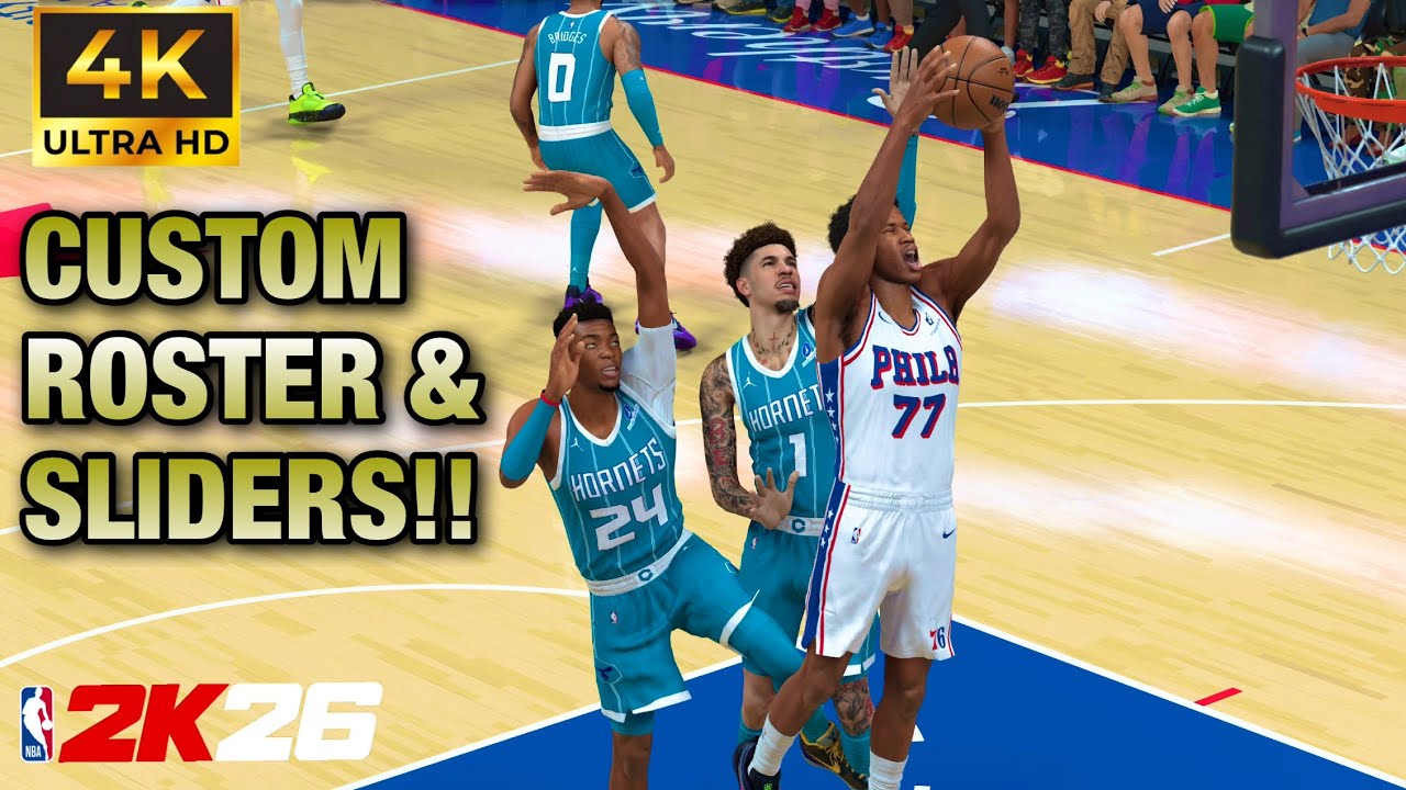 This Roster & Sliders Make NBA 2K26 a WHOLE DIFFERENT GAME!!!! | Xbox Series X 4K Gameplay