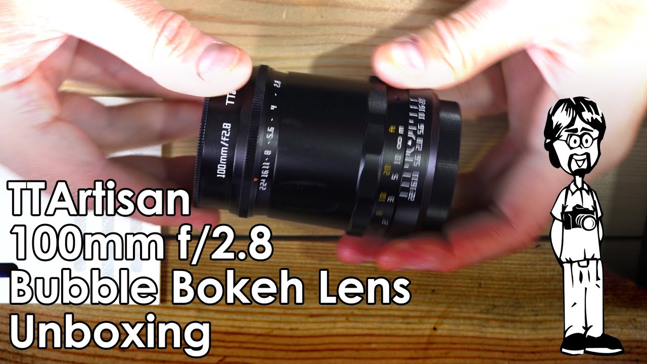 TTArtisan 100mm f/2.8 Bubble Bokeh Lens Unboxing and Sample Photos and Videos