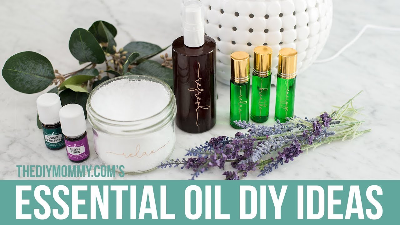 ИДЕИ С ЭФИРНЫМИ МАСЛАМИ ДЛЯ ДОМАШНИХ ДЕЛ! | The DIY Mommy