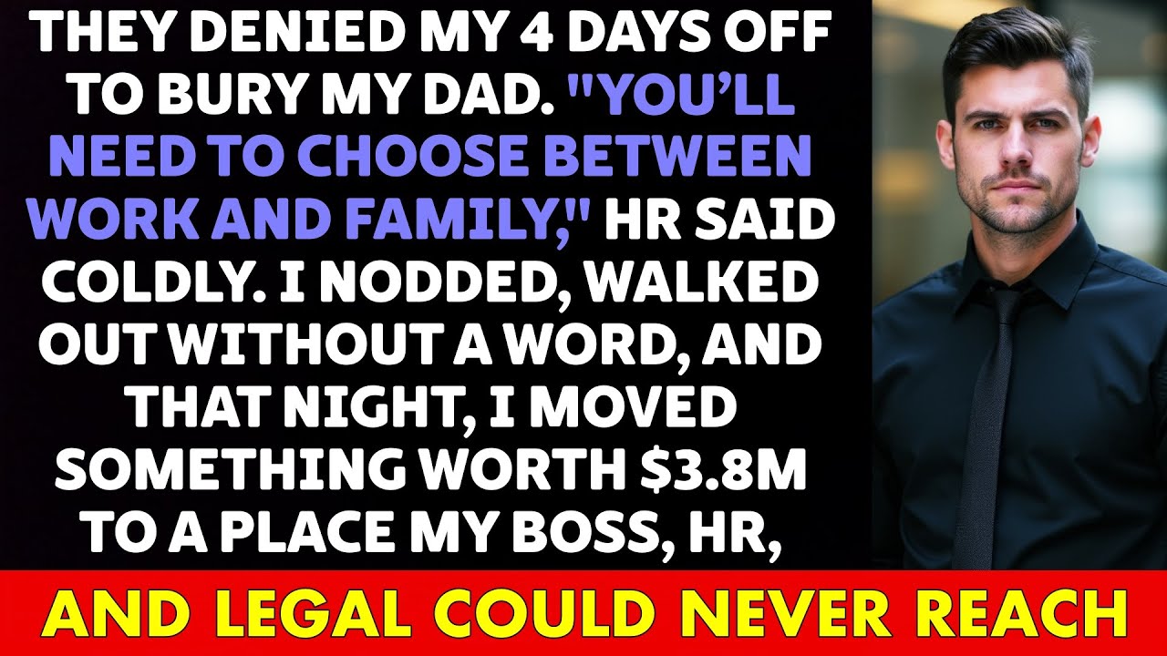 Boss Denied My 4 DAYS Off For Dad’s Funeral — That Night I Took EVERYTHING Back...