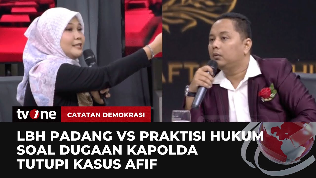 Debat Panas! LBH Padang VS Praktisi Hukum Soal Kapolda Sumbar Diduga Lindungi Kasus Afif | tvOne