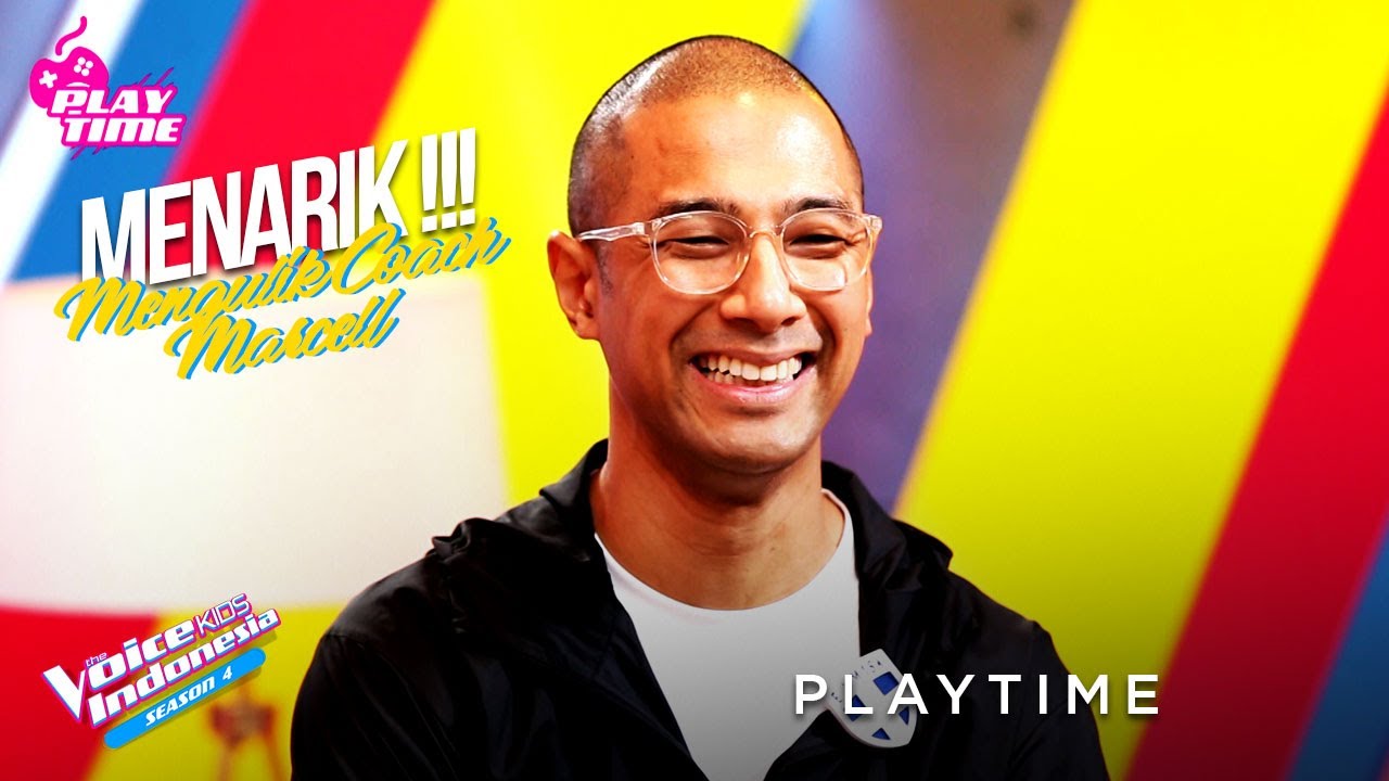 Coach Marcell Pernah Sobek Celananya Pas Dipanggung?? | PLAYTIME | The Voice Kids Indonesia Season 4