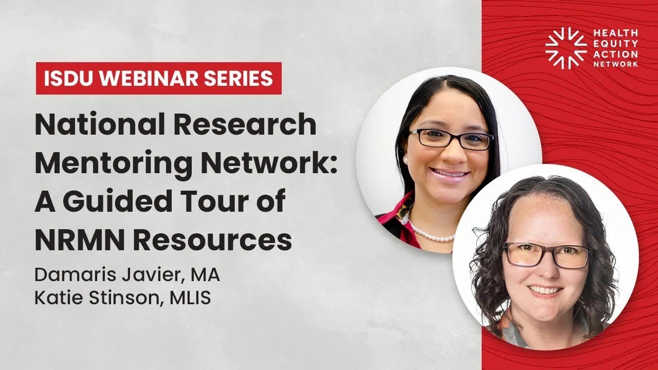National Research Mentoring Network: A Guided Tour of NRMN Resources