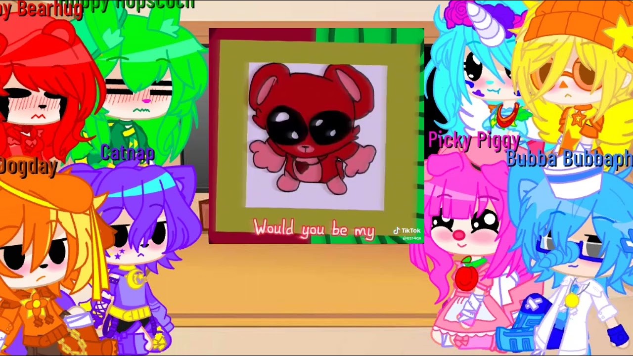 Los Smiling Critters reaccionando a algunos vídeos parte 3 🐱💜🌙🐶🧡☀️💛⭐🐥🦄🎨🤍💙🐘💡🐷💗🍎❤️🐻💚🐰⚡xd