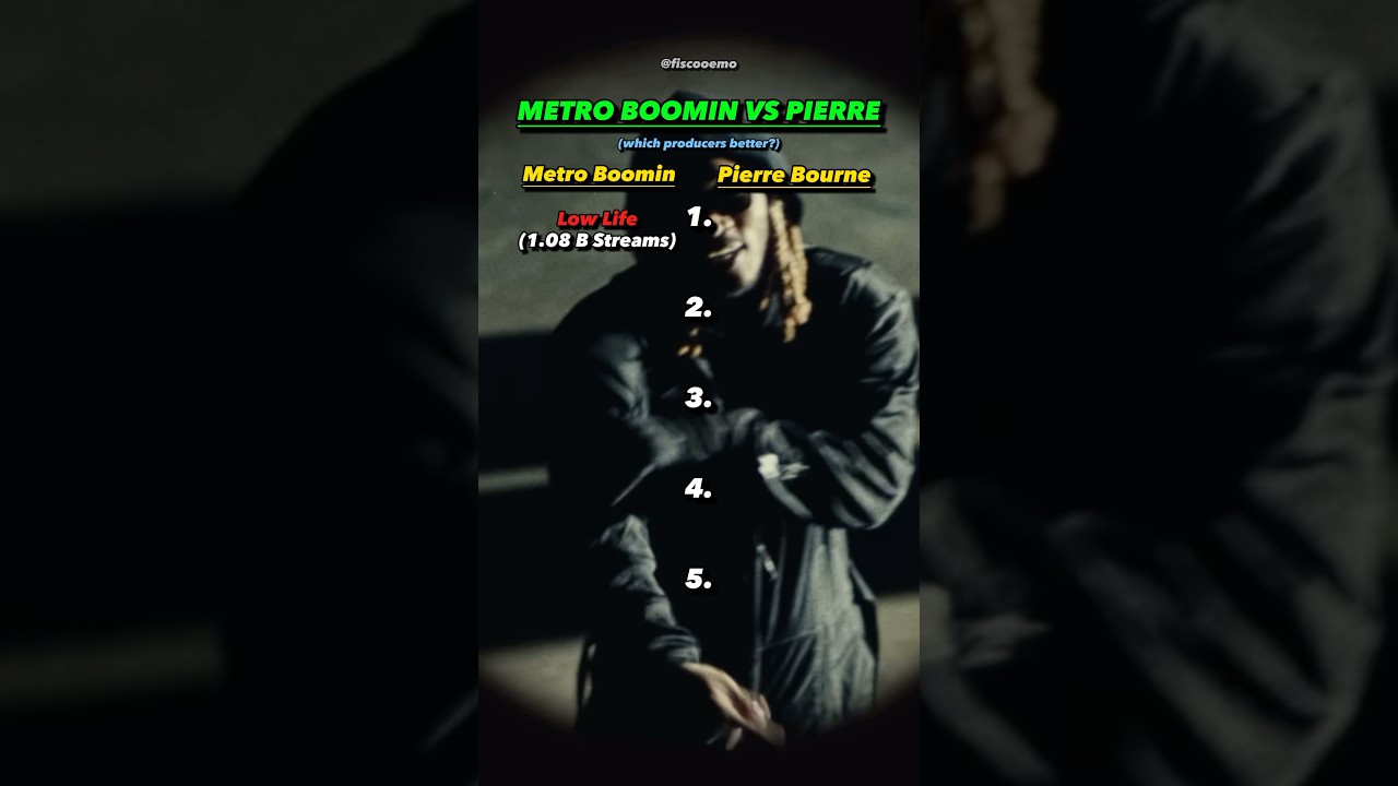Metro Boomin VS Pierre Bourne