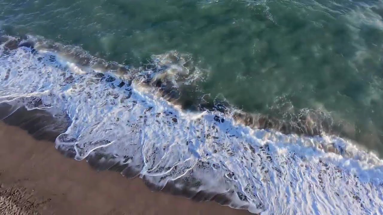 Oasis Beach Club - Golden Mile -Marbella ✨🌴 🌟 DJI Neo drone 🚁 at sunset 🌅 beautiful winter day ❄️☀️