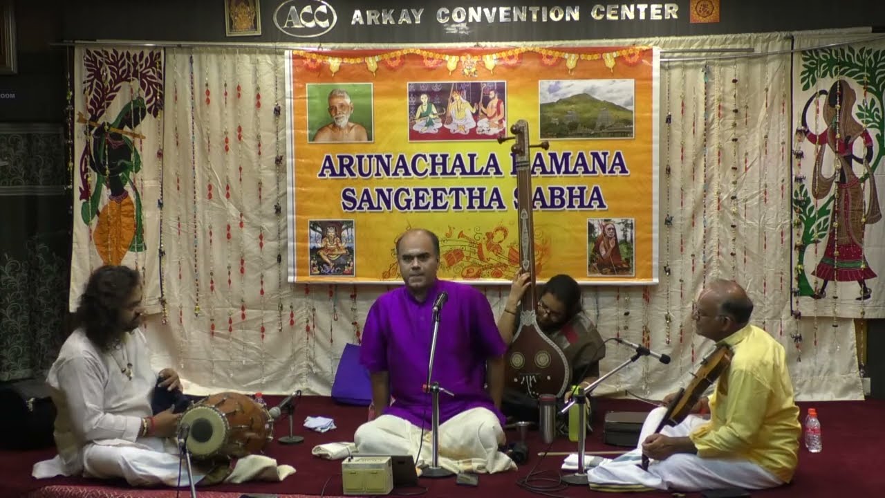 Arunachala Ramana Sangeetha Sabha -Delhi P Sunder Rajan Vocal