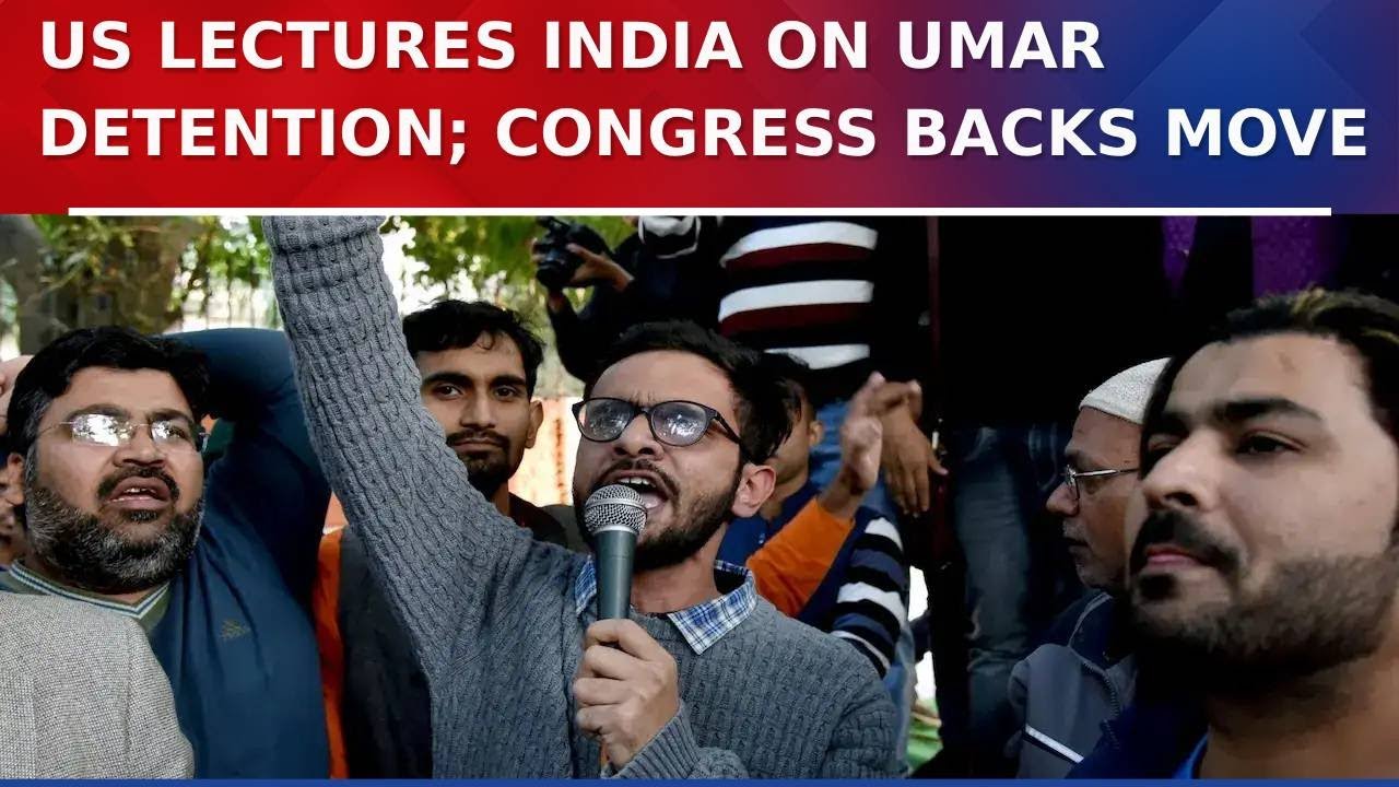 US Lawmakers Flag Umar Khalid Detention, Question Bail Denial Raising Global Political Concerns