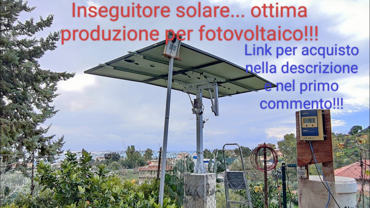 Inseguitore Solare Eco Worthy Solar Tracker. Aumenta la potenza del tuo impianto fotovoltaico!