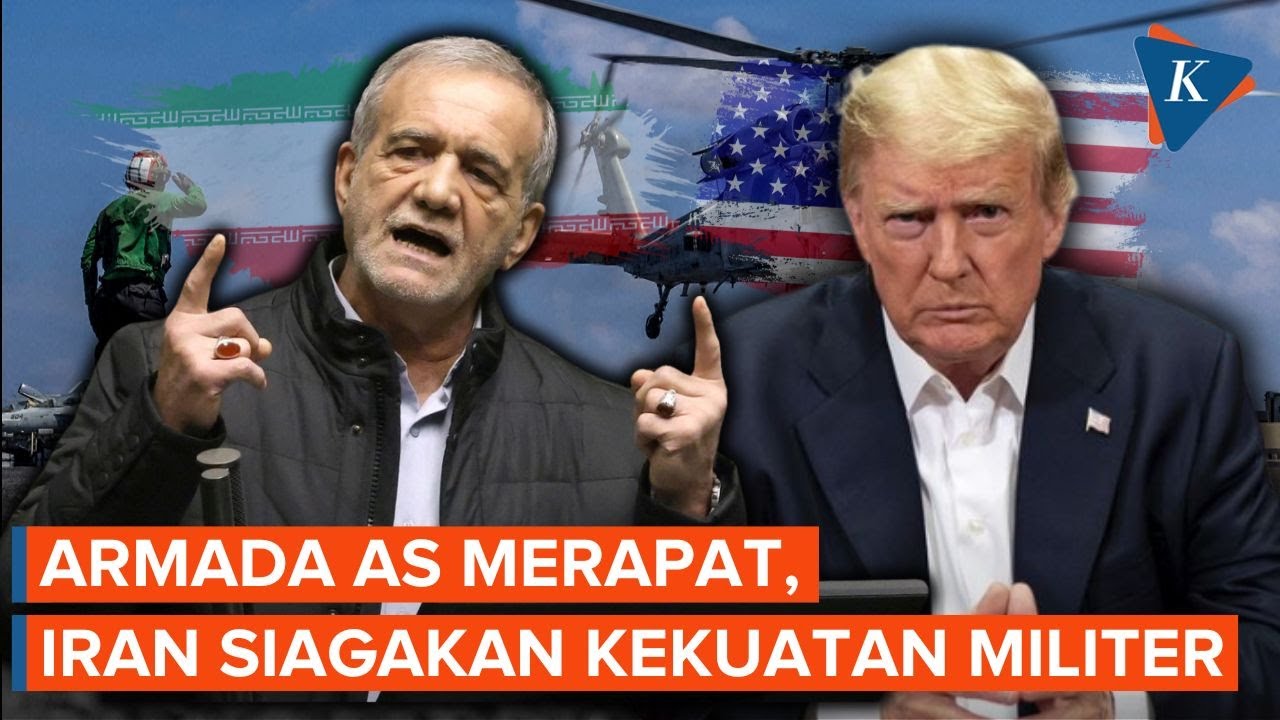 Iran Pasang Posisi Tempur Saat Kapal Perang AS Merapat