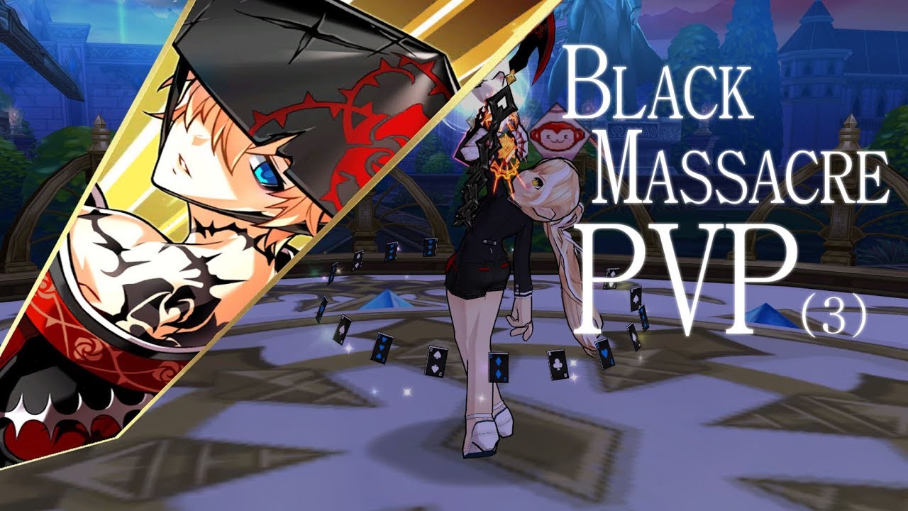 [Elsword KR] Black Massacre 1:1 PVP (3) 엘소드 블랙매서커 공식대전 (3)
