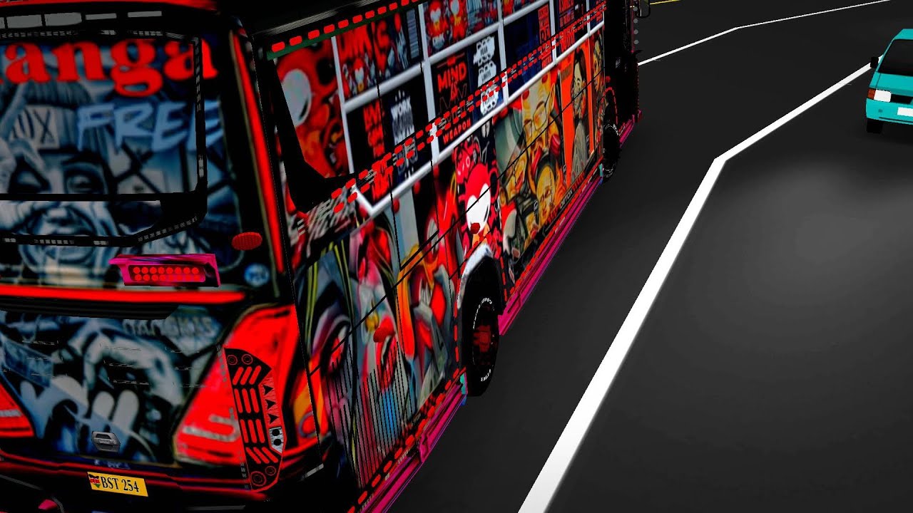 BUS SIMULATOR INDONESIA KENYAN MATATU LIVERY SKINS 🔥🥵🥵🔗👇👇👇 (DETOX) NDOVU KUU