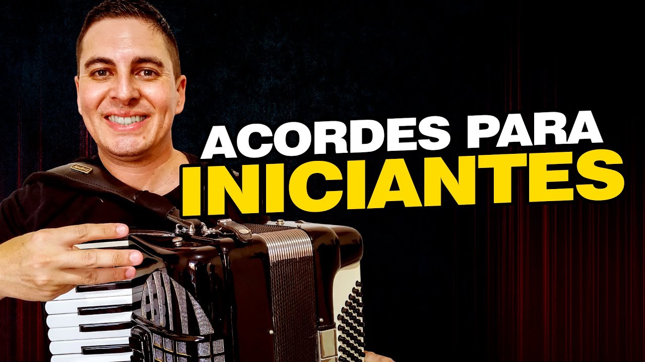 Os 3 Primeiros Acordes no Acordeon para INICIANTES | Aula de Acordeon