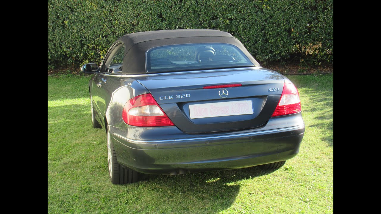 Cabriolet Mercedes CLK A209 facelift V6 3.0 320 Cdi 224CH 7G-tronic KeylessGo 2009 #zerostressauto