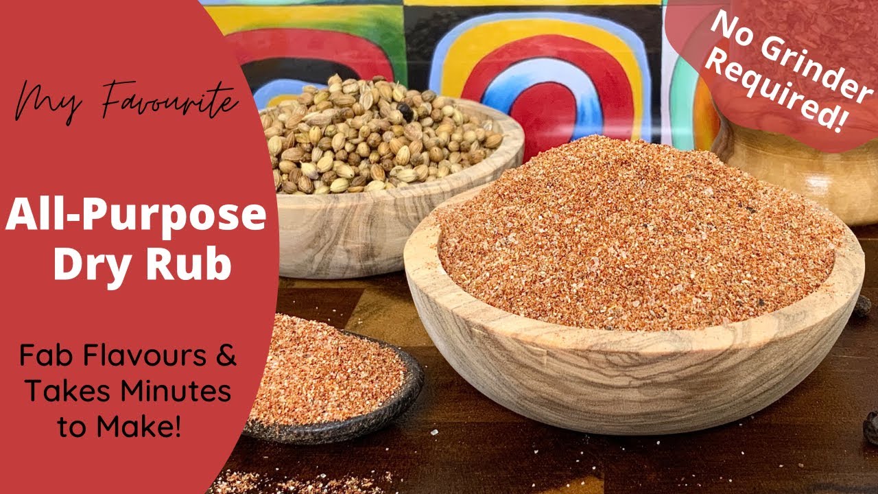 How to Make an All Purpose Dry Rub in Minutes | Super Easy & No Grinder Needed