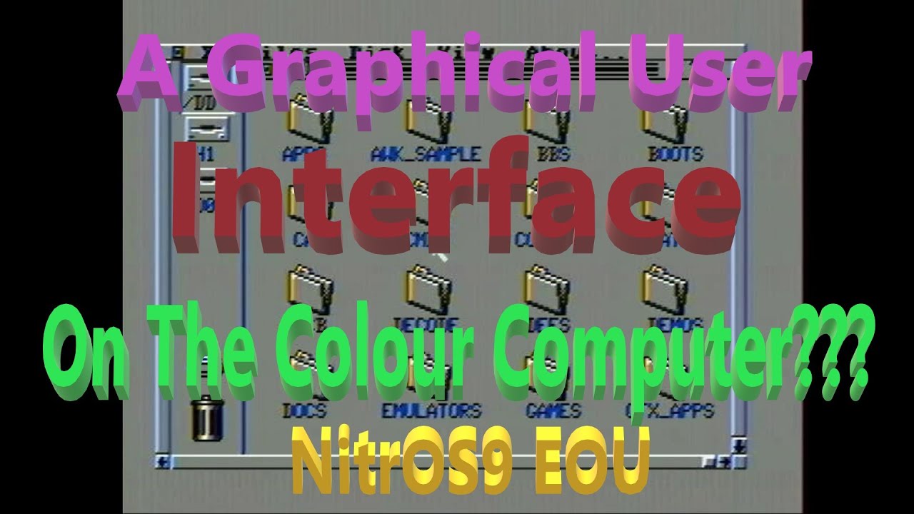 NitrOS9 EOU: Setting It Up and Running It On VCC and CoCoSDC