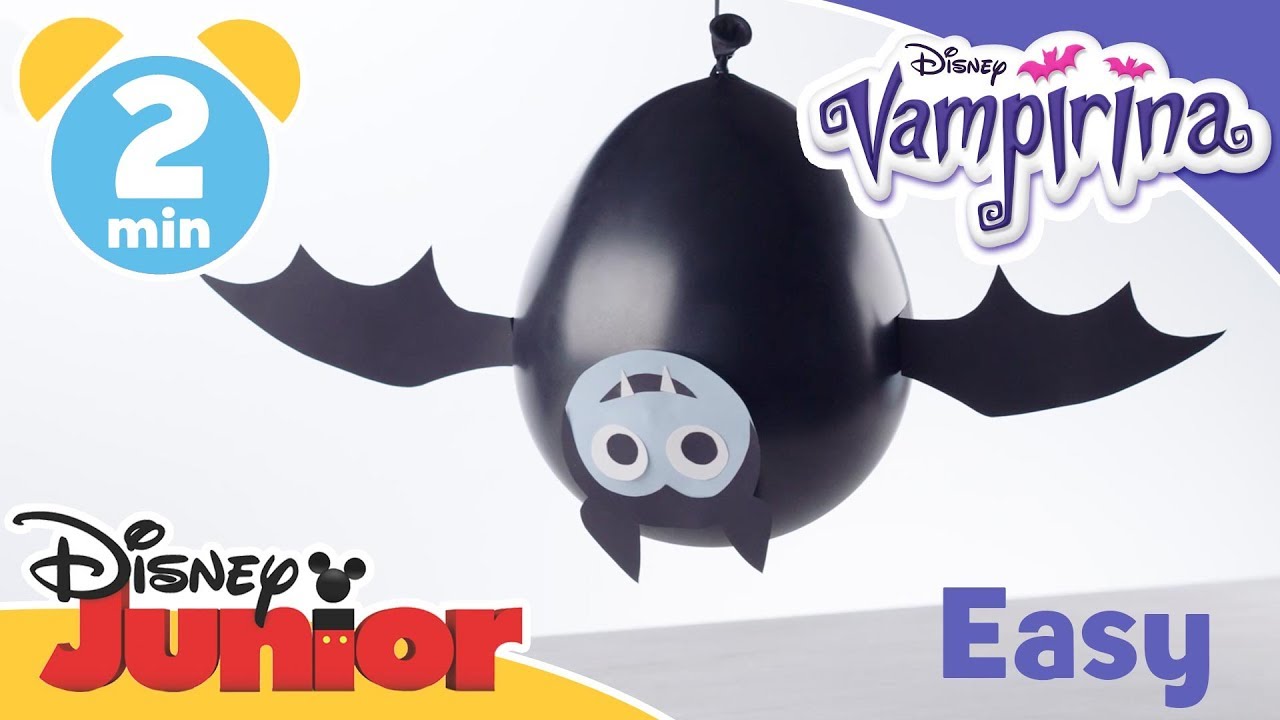 Vampirina | Tutorial - Halloween Boo-loons 🎃| Disney Kids