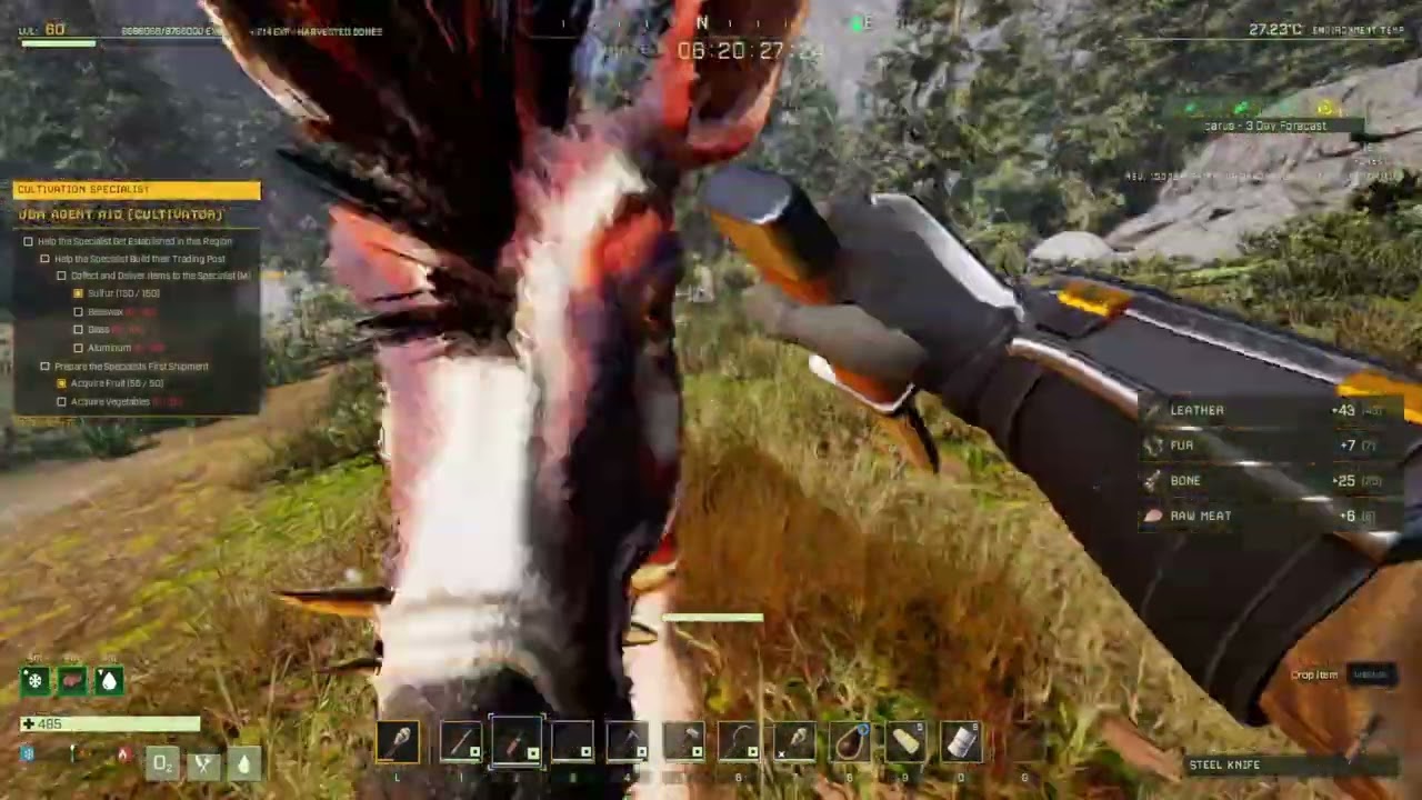 Farming the wilds of ICARUS