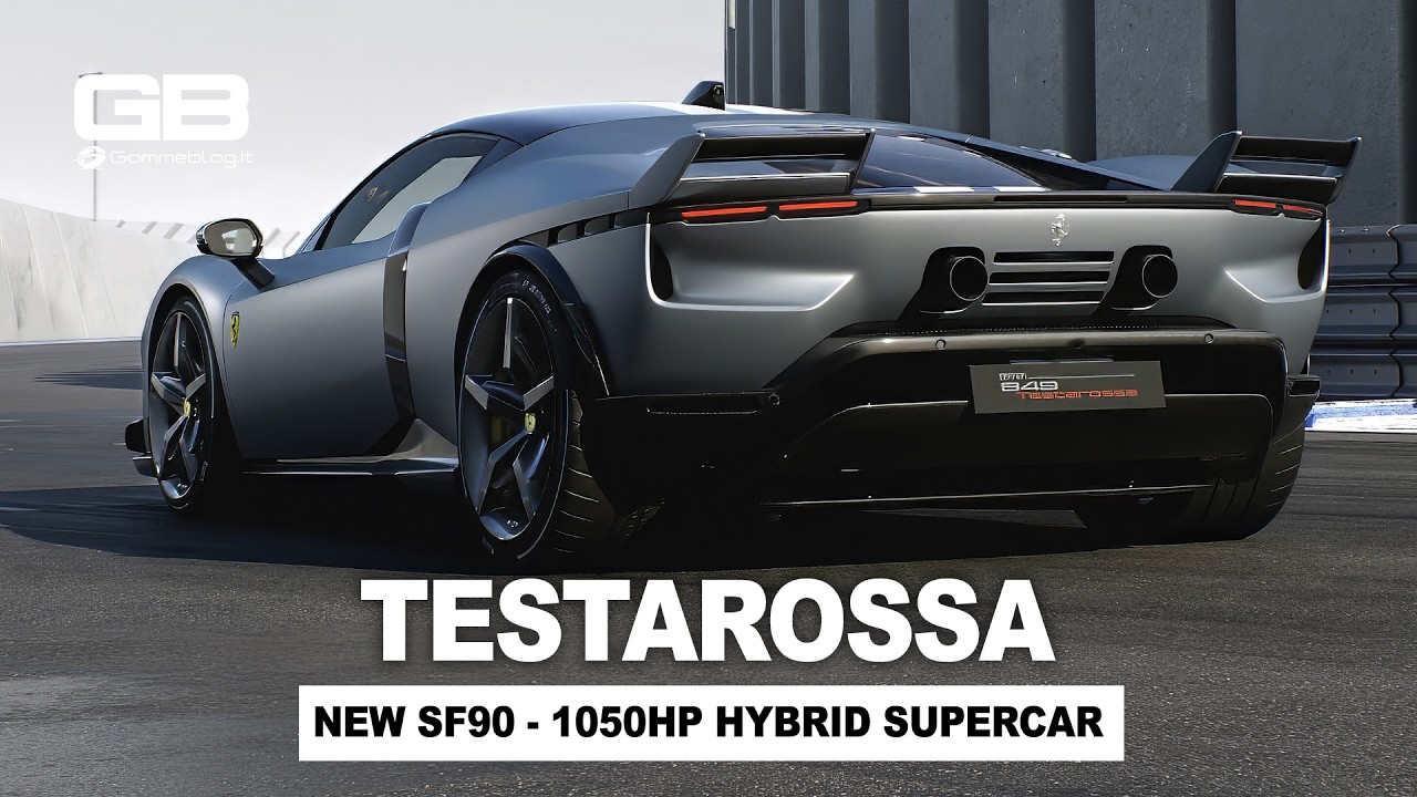 FERRARI 849 TESTAROSSA 🔥 Новый шедевр гибридного суперкара мощностью 1050 л.с.!