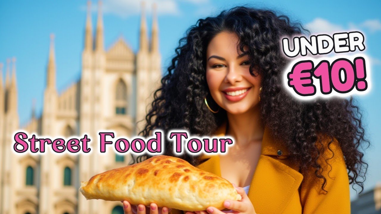 Milan's MOST Delicious Cheap Eats to Try. || Milan Walking Tour And A Stop At Luini Panzerotti