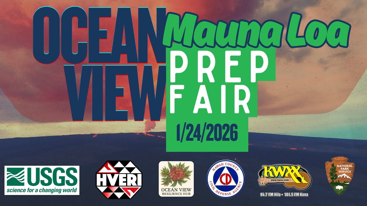 Oceanview Disaster Prep Fair W/ Civil Defense and USGS
