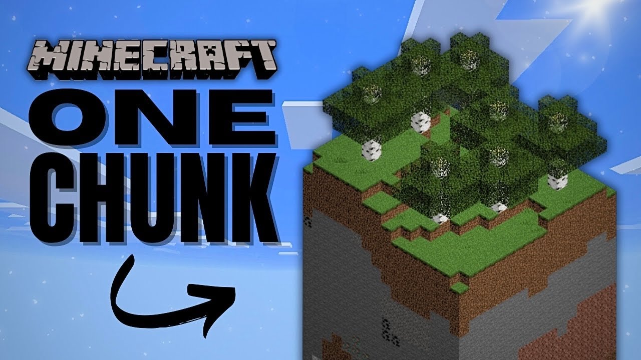 Сможем ли мы пройти MINECRAFT ONE CHUNK??? (При участии Mcxer и McoDeath)