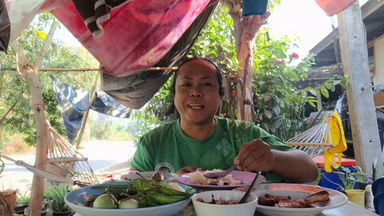 Ep.1289 เมนูอาหารเช้าของพี่โยกินง่ายๆแต่อร่อยที่สุดแล้ว