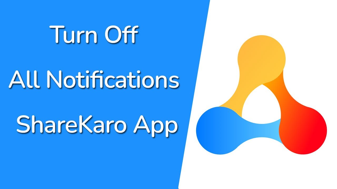 How to Turn Off All Notifications from ShareKaro App?