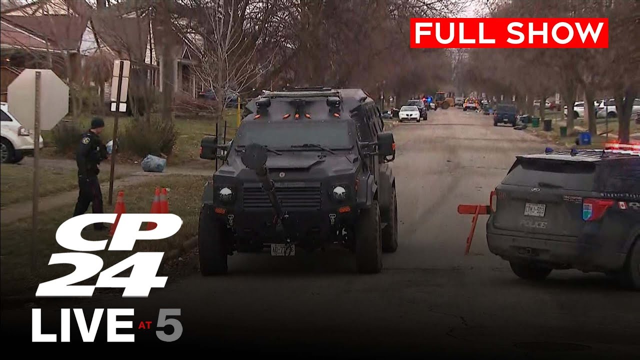 Niagara police officer shot in Welland | CP24 Live at Five for Dec. 19 2025