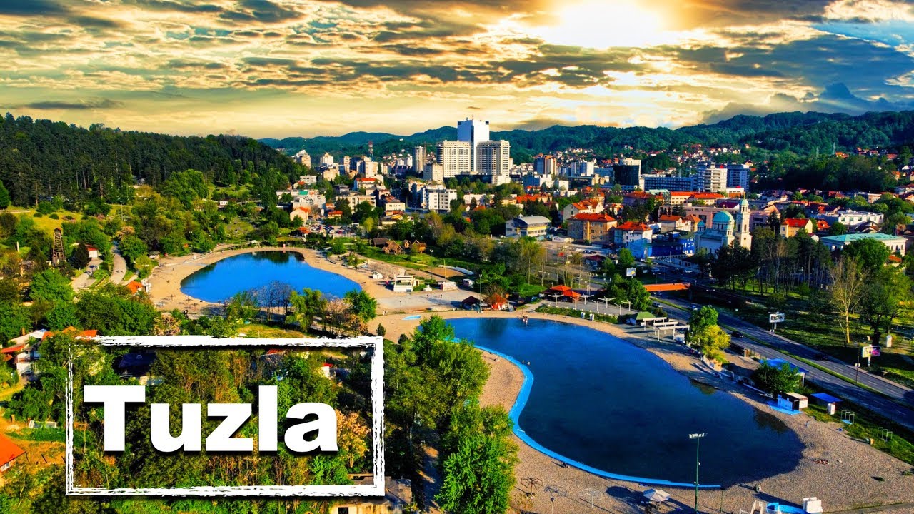 City of Salt Lakes || Moj Grad Tuzla || What To Visit In The Balkans || Panonsko Jezero Tuzla