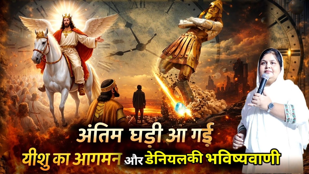 अंतिम घड़ी आ गई यीशु का आगमन और डेनियल की भविष्यवाणी #jesusiscoming #jesuschrist #jesus #viralvideo 