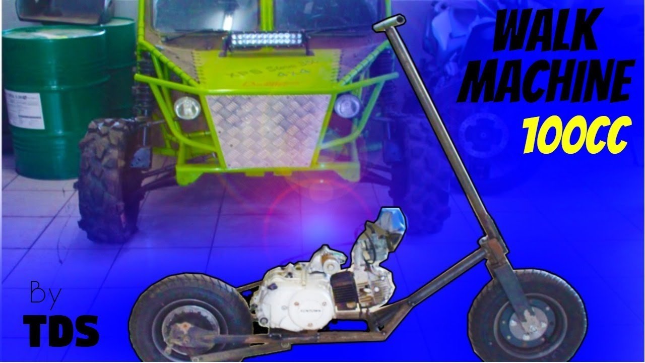 WALK MACHINE INSANO 100cc !!  Quase lá !