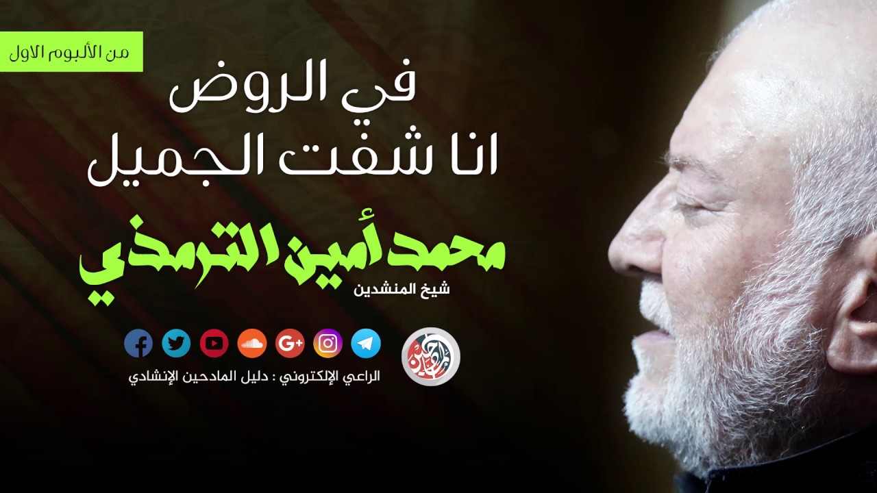 في الروض انا شفت الجميل - محمد امين الترمذي