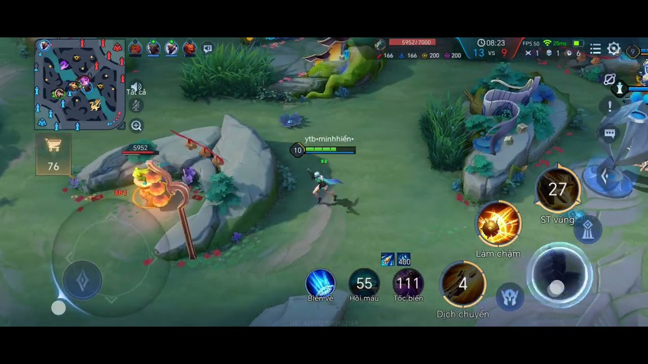 Моменты, когда ваша команда теряет три линии #lienquanmobile #violet