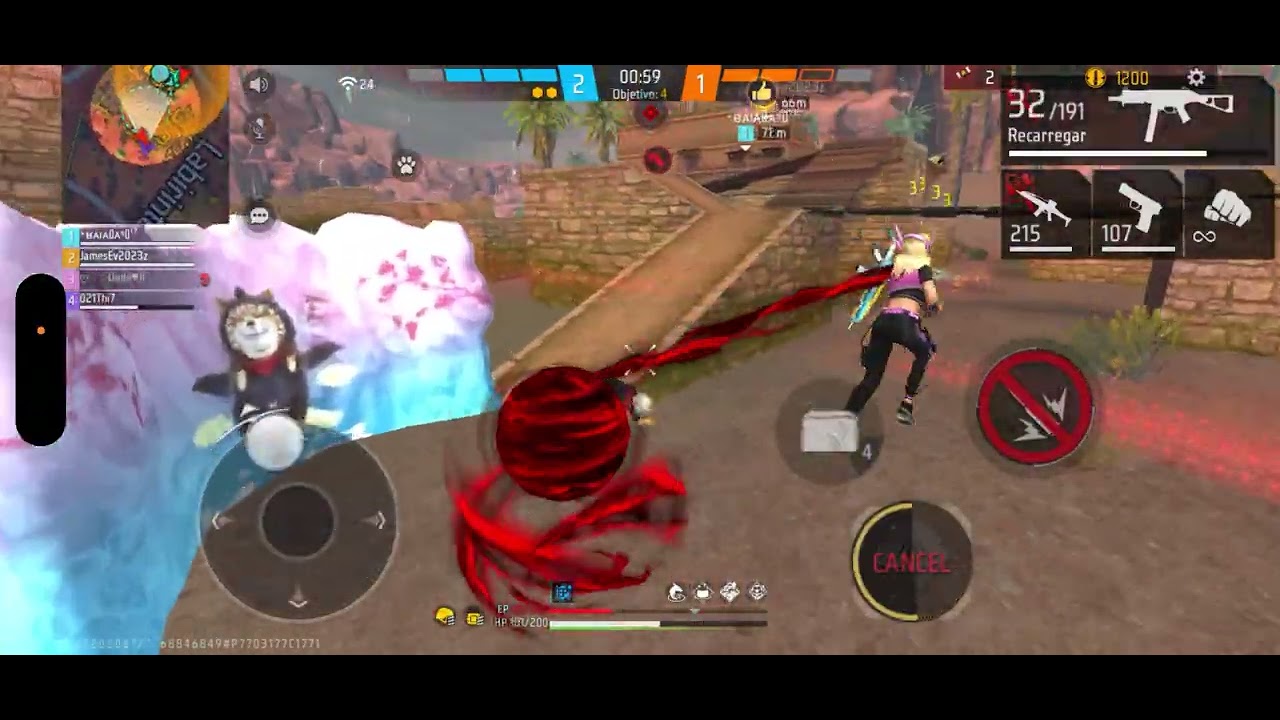 Amassando os mestres no Free Fire