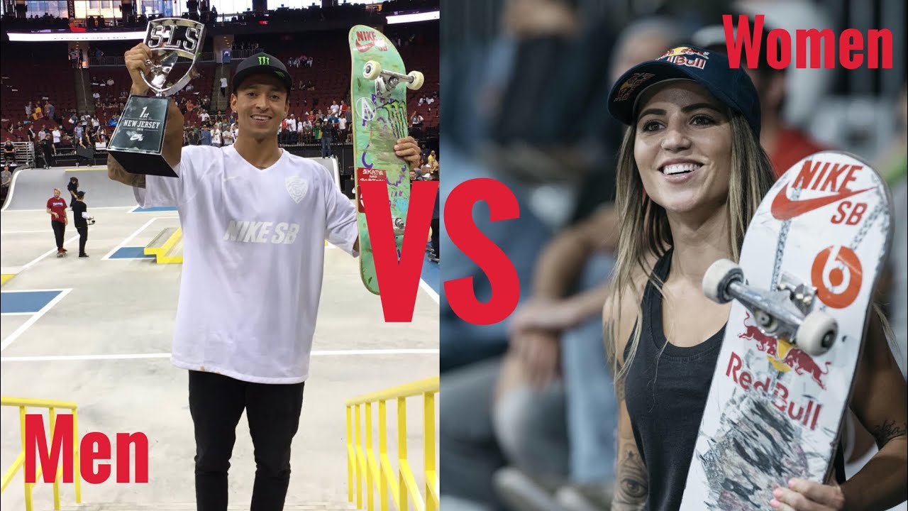Men VS women Skateboarding - SLS