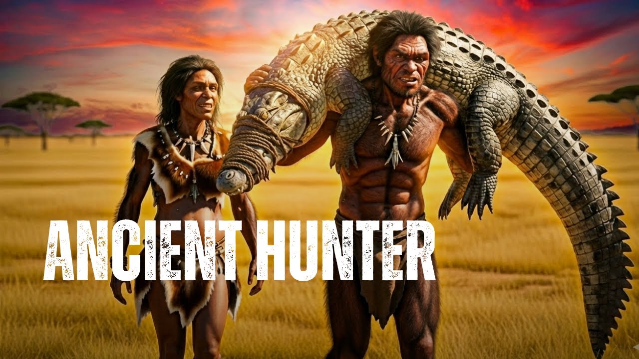 Life 2.3 M Years Ago: Homo Habilis Ancestors VS Giant Crocodile Ancestor &ndash; The Deadliest Encounter