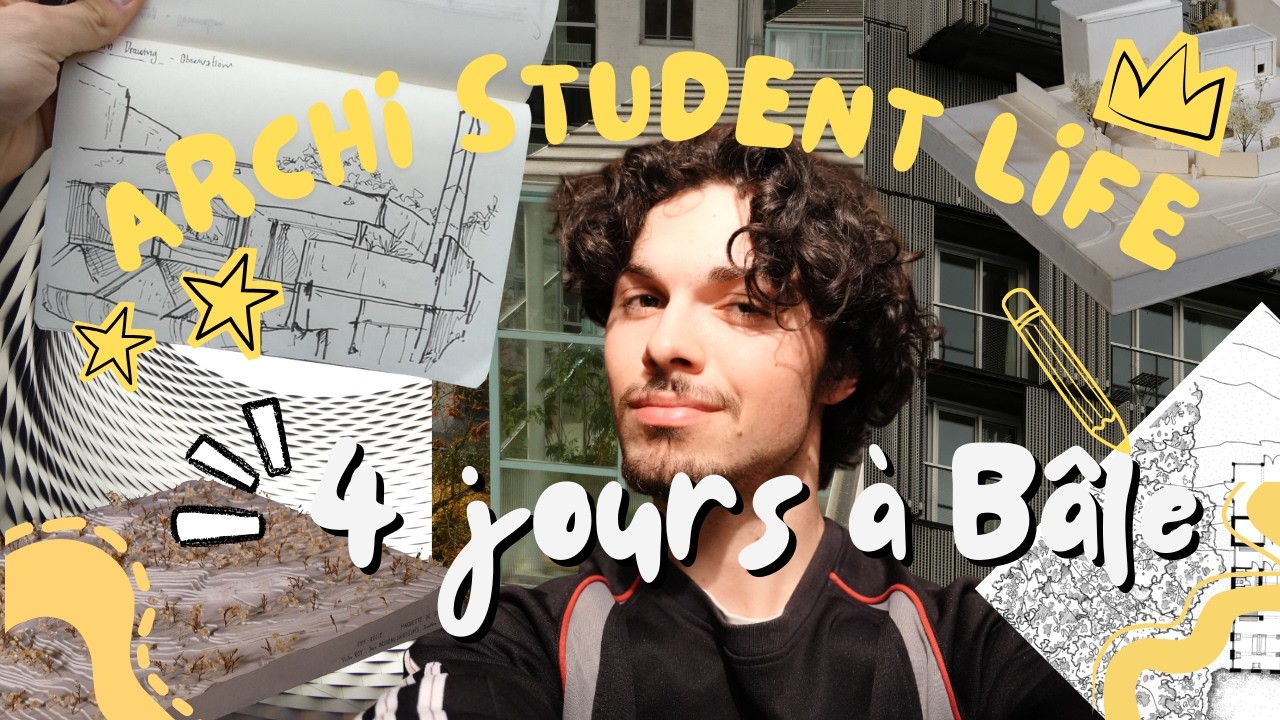 Mon QUOTIDIEN d'ÉTUDIANT en ARCHI en VOYAGE d'ÉTUDES 🗺️🧑‍🎓📚  (4 jours en SUISSE vlog)
